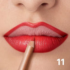 Nude Matte Lip Liner, Waterproof Long Lasting High Pigment Lip Pencil, Smooth Precise Lip Makeup Gift for Women
