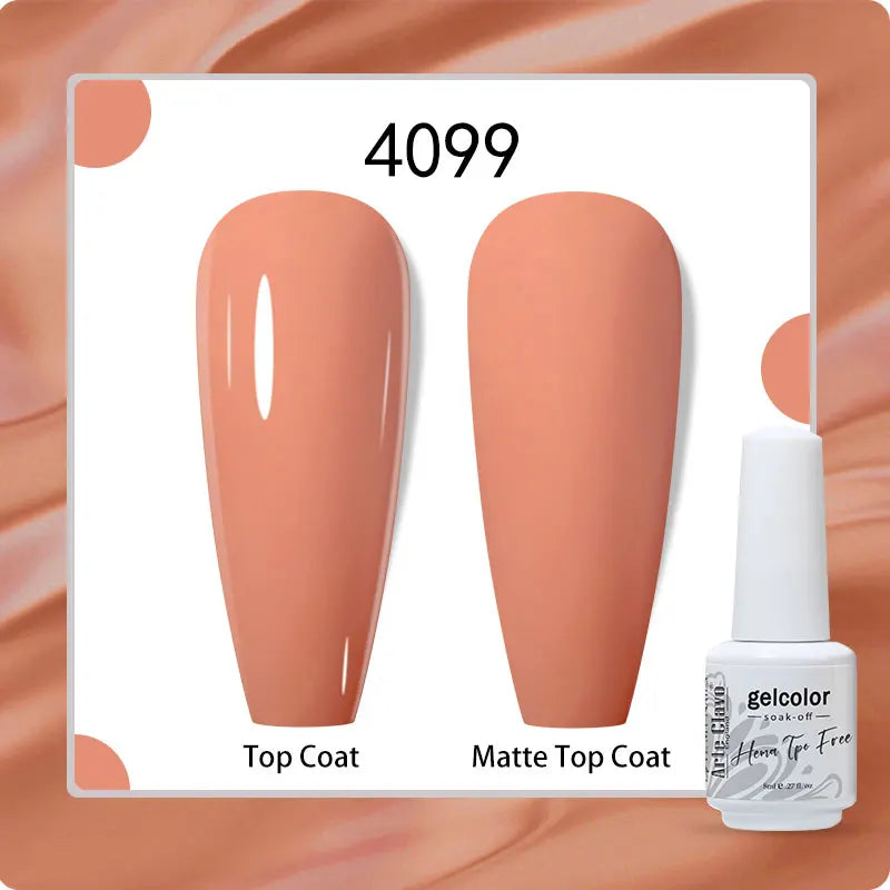Arte Clavo 8ml HEMA TPO Free Gel Nail Polish Nail Art Manicure Semi Permanent Gel UV Hybrid Varnishes Base Top Coat Enamels New