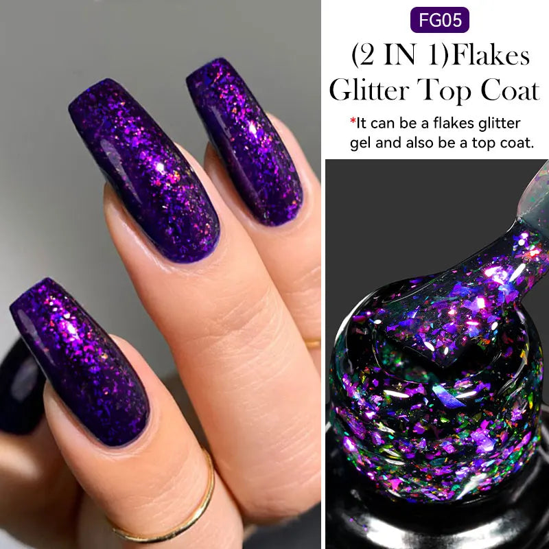 LILYCUTE Nude Crystal Rubber Base Gel Nail Polish Natural Color Semi Permanent UV Gel Soak Off Self Leveling Nail Gel Varnishes
