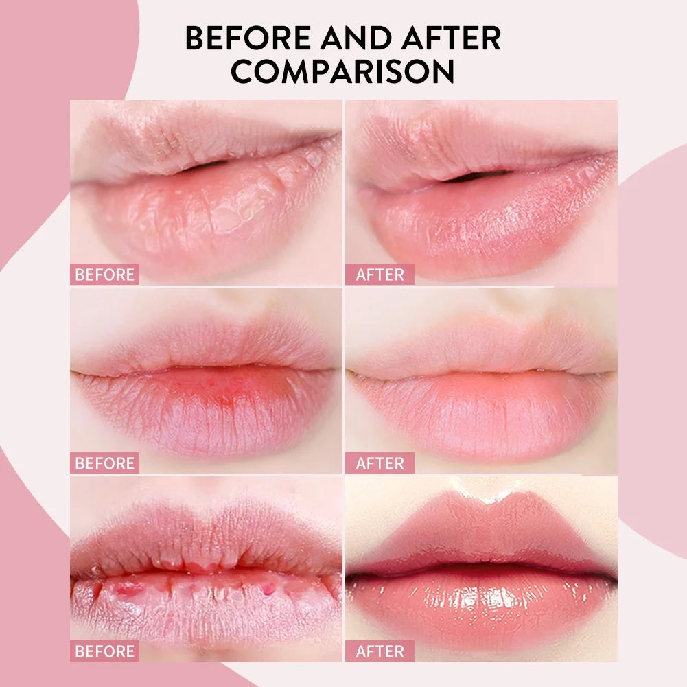 Exfoliating Bubble Moisten Lip Scrub Cream Exfoliating Lip Mask GECOMO Plant Lip Care Scrub for Tender Lips