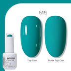 Arte Clavo Solid Color Gel Nail Polish 15ml Soak Off UV LED Gel Semi-Permanent Glitter Polish For Manicure Nail Art Salon Gel