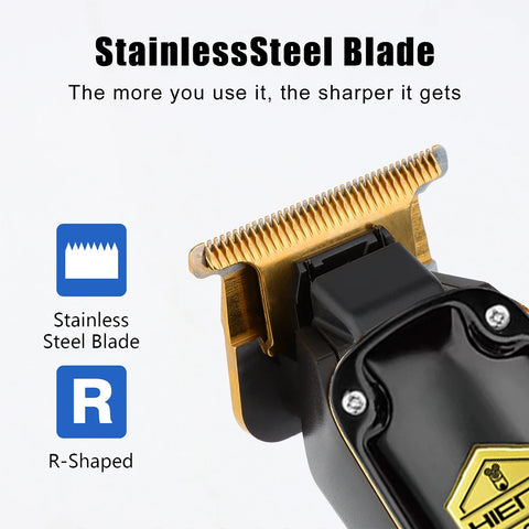 HIENA Hair Cutting Machine USB Rechargeable Hair Clippers for Men Set for Barber Men Trimmers Ideal for Home Electric Shaver