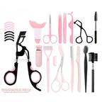 Stainless Steel Eyelash Curler Natural Curl Portable for MUAs Beginners Travel Daily Use with Silicone Pads Beauty Makeup Tool