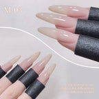 XEIJAYI 6Pcs 15ML Jelly Ice Transparent Nude Green Blue Green And Colorful And Pure Gel Nail Polish Set Peelable UV LED Gel Poli