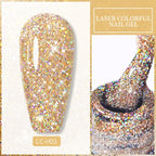 LILYCUTE 7ml Metallic Gel Nail Polish Red Chrome Effect Soak Off UV Gel Varnish Semi Permanent Nail Art Manicure Base Top Coat