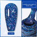 LILYCUTE 7ml Metallic Gel Nail Polish Red Chrome Effect Soak Off UV Gel Varnish Semi Permanent Nail Art Manicure Base Top Coat