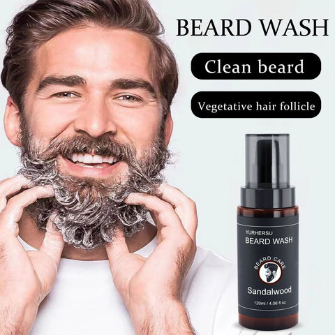 Beard Cleansing Shampoo Softens Beard Deep Cleansing Men'S Shavin a new cleansing experience designed specifically for gentlemen