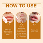 Turmeric Lip Scrub Exfoliating Remove Dead Skin Fading Fine Lines Improve Dry Softening Hydrating Smoothing Nourishing Lip Scrub