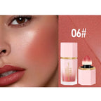 TVLV Velvet Liquid Blush Matte Sponge Head Blusher Natural Lasting Brighten facial Contour Blush Tint Makeup