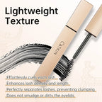 CATKIN Mascara Black, Volumizing & Lengthening Waterproof Nourish Eyelash Mascara, Create Longer and Thicker Looking Lashes