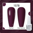 Arte Clavo 8ml HEMA TPO Free Gel Nail Polish Nail Art Manicure Semi Permanent Gel UV Hybrid Varnishes Base Top Coat Enamels New