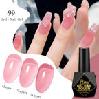 FTMY 7ML Jelly Gel Nail Polish Candy Color Gel Polish Long Lasting Nail Gel For Nail Salon - Multicolor Optional