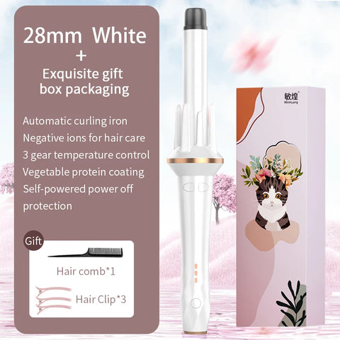 Automatic Hair Curler 28mm/32mm Large Wave Curling Iron Anion Fast Heating Professional Styling Curlers Curling Wand Hair Waver