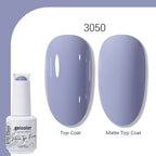 Arte Clavo Solid Color Gel Nail Polish 15ml Soak Off UV LED Gel Semi-Permanent Glitter Polish For Manicure Nail Art Salon Gel