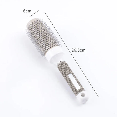 5 Size Ceramic Ion Hair Brush Nano Hairbrush Thermal Ceramic Ion Round Comb Hairdressing Hair Salon Styling Drying Curling