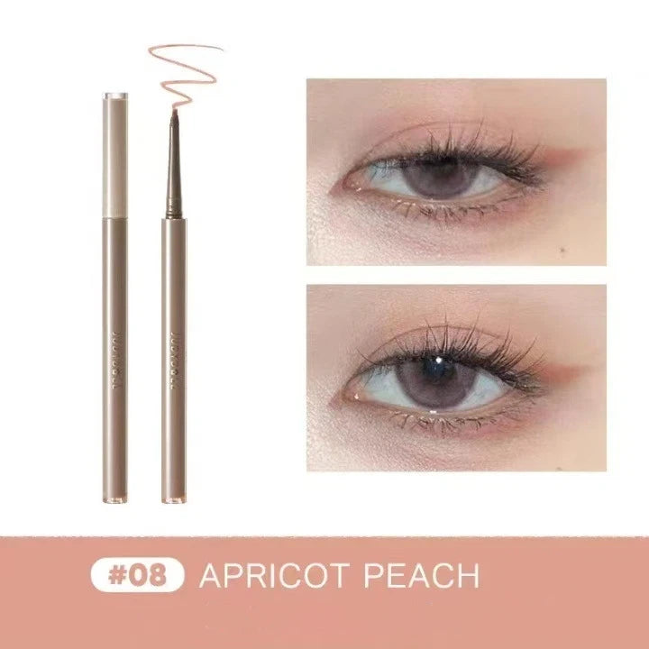 Judydoll Black Brown Waterproof Eyeliner Gel Pen Smooth Not Blooming Lasting Eye Liner Lying Silkworm Pencil Korean Eyes Makeup
