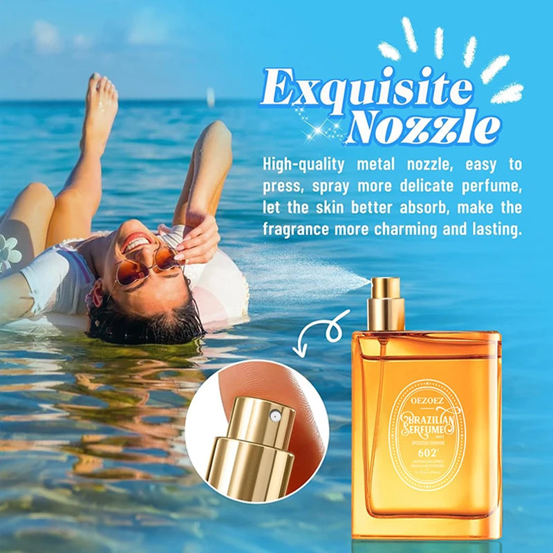 Irresistible Sunshine Eau De Parfum Vanilla Gourmet Tune Caramel Fresh Coconut Woody Perfume Flavor Original Charming Perfume