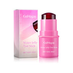 3-in-1 Milk Jelly Tint Facial Blusher Wand Moisturize Lasting Brightening Matte Rouge Cheek Contour Lipstick Stick Beauty Makeup