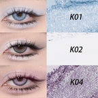 Uhue Single Eyeshadow K Series,Fine Powder,Smooth & Skin-Fit,Subtle Shimmer,Eye Brightening,Matte Finish,Daily Makeup,Glamour