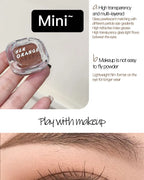 Monochrome Eyeshadow Palette Matte Wine Red Brown Eye Shadow Smoky Pearl Glitter Earth Low Saturation Matte Eye Shadow Makeup