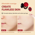 Super Cushion Foundation Waterproof Long-lasting Brighten Foundation Cream Women Base Makeup Face Korean Cosmetics
