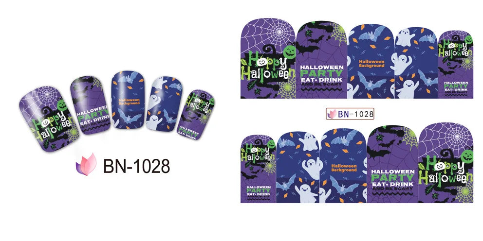 Press on Nails Tiger Symbol Nails Decals Design Fierce Wild Animal Leopard Decoration Manicure Stickers Nails Accessories Tools