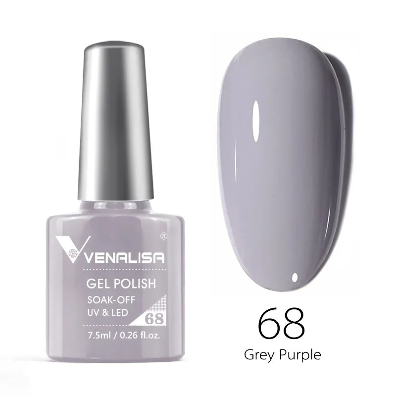 Venalisa VIP4 Nail Gel Polish HEMA/TPO FREE Full Coverage Beautiful Semi Permanent Soak Off UV LED Gel Nail Polish Gel Lacquer