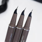 Curved Eyeliner Pen Quick Dry Liquid Eye Liner Easy To Draw Ultra-fine Lying Silkworm Pencil Black Brown Lower Eyelash Makeup