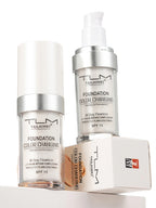Warm Change liquid foundation sunscreen lasting oil control easy to apply makeup waterproof portable