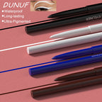 Waterproof Matte Blue Eyeliner Gel Pencil Ultra-fine Smooth Quick Dry Non-Smudge Easy Wear Black Brown White Eyeliner Pen Makeup