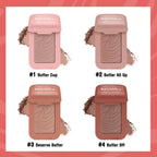 Lakerain Butter Bronzer Cream Women Waterproof Genteel Girl Nude Makeup Silky Shimmer Monochrome Blush Korean Face Cosmetics