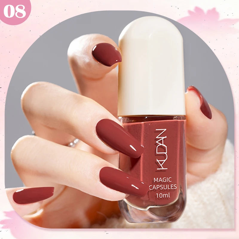 10ml Water-Based Peel Off Nail Polish 40 Colors Long Lasting Quick Drying No Need of Lamp to Cure Nail Supplies Manicure Nails