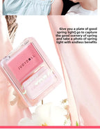 Judydoll Cream Blush Highlighter Palette - Dewy Glow, Multi-Use Makeup Stick for Cheeks Eyes Lips, Blurring Volumizing Effect