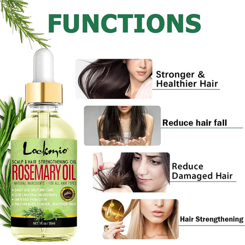 Women Hair Care Products Moisturizing and Nourishing Rosemary Hair Oil Natural Batana Oil or Chebe Serum Anti-frizz Conditioner