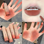 Rose Red Brown Stain Lip Gloss Waterproof Long-lasting Easy To Wear Velvet Lip Mud Autumn/Winter Ambience Korean Makeup Lip Tint