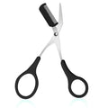 Stainless Steel Eyebrow Trimming Scissors with built-in Comb Precise Grooming Tool Creating Perfect Eyebrows Pink/White/Black