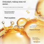45ML Pure White Liquid Foundation - Long-Lasting Concealer Mixable Adjuster for Lighten & Brighten Cos Stage Makeup