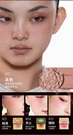 Girlcult Emotional Powder Blush Black Fuwa Cream Blusher Highlight Expansion Color White Nude Color Fine Matte Cold Natural