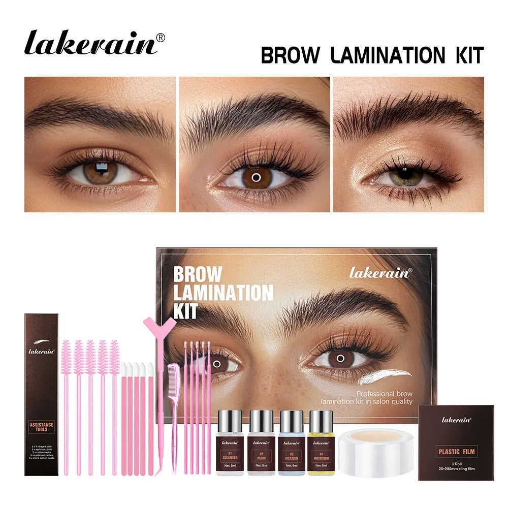 Brow Lift Eyebrow Lifting Semi-permanent Machine Laminated Eyebrow Kit Lamination Eyelashes Make-up for Women Makeup Korean Eyes