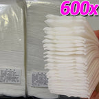 100/600Pcs Disposable Makeup Removal Cotton Pads for Facial Cleaning Wet Application Portable Double-sided Cosmetic Cotton Pads