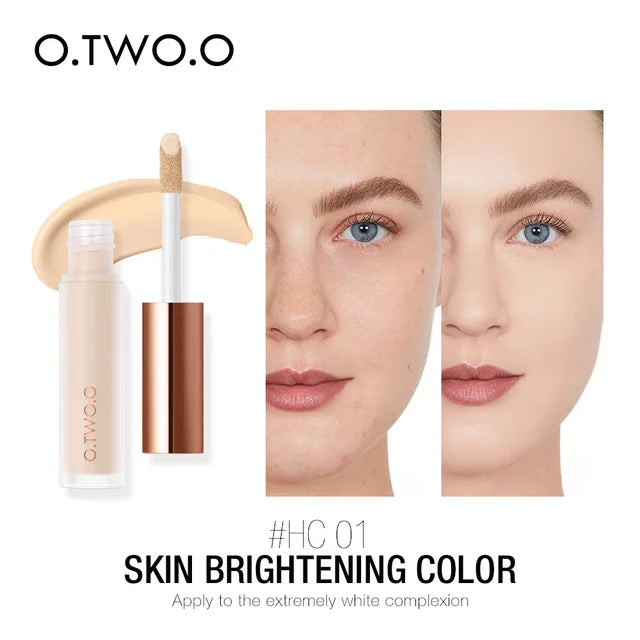 Long Lasting Waterproof Face Concealer Full Coverage Liquid Makeup For Dark Circles Eye Brightening Base Cosmetics