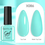 LILYCUTE 7ml Metallic Gel Nail Polish Red Chrome Effect Soak Off UV Gel Varnish Semi Permanent Nail Art Manicure Base Top Coat