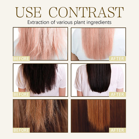 EELHOE Keratin Hair Growth Serum Natural Repair Essence Spray for Dry Curly Hair Hydrate Smooth Frizz Control Growing Hair Care