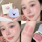 Watery Blush Cream SHAQINUO  Moisturizing Jelly Glow Blush, Rouge Korean Makeup, Cream Texture, Low Saturation Brightening