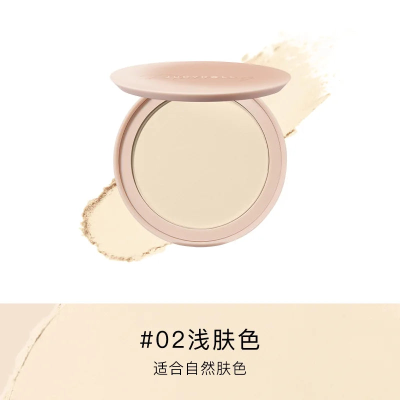 Judydoll Transparent Beige Compact Powder Oil Control & Makeup Matte Finishing Long Lasting Setting Powder Soft Focus Foundation
