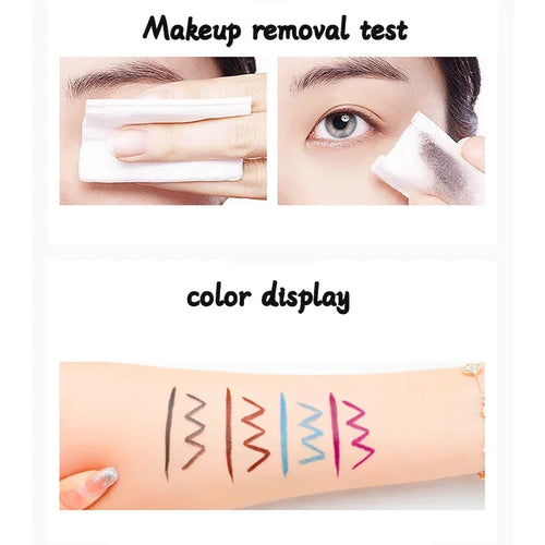 36H Black Quick-drying Eyeliner Waterproof Liquid Eye Liner Pen Long Lasting Smooth Pencil Not Blooming Eyes Makeup Cosmetics