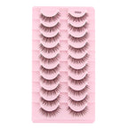 False Eyelashes 3/10 Pairs Natural Long Mink Lashes Strip Dramatic Fake Lashes Full Eye yelash Extension Makeup Faux Cils Tool