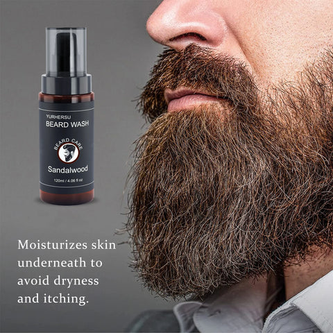 Beard Cleansing Shampoo Softens Beard Deep Cleansing Men'S Shavin a new cleansing experience designed specifically for gentlemen