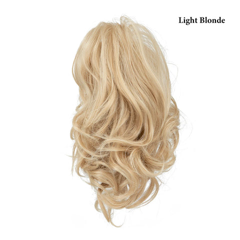 SARLA Premium Synthetic Diy Claw Clip In Ponytail Extensions Hairpiece Hair Bun Fake Blonde Natural Hair False Pigtail P026