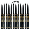 1/2/5/12pcs Waterproof & Sweat-Proof Black Eyeliner Pencil Eye Liner Gel Pen Long-Lasting Anti-smudging for Bold Eye Makeup